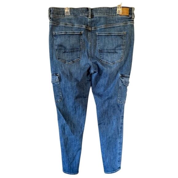 American Eagle Next Level Stretch Carpenter Jegging Jeans Size 16 Regular - Picture 5 of 8